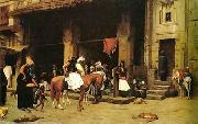 unknow artist Arab or Arabic people and life. Orientalism oil paintings  455 Spain oil painting artist